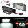 White Led License Plate Light For Nissan Qashqai X-trail Juke Patnfinder NV200