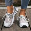 Summer Plus Size Sports Shoes 2025 New Mesh Sports and Leisure Shoes Fashionable Outdoor Breathable Women Shoes Zapatos De Mujer