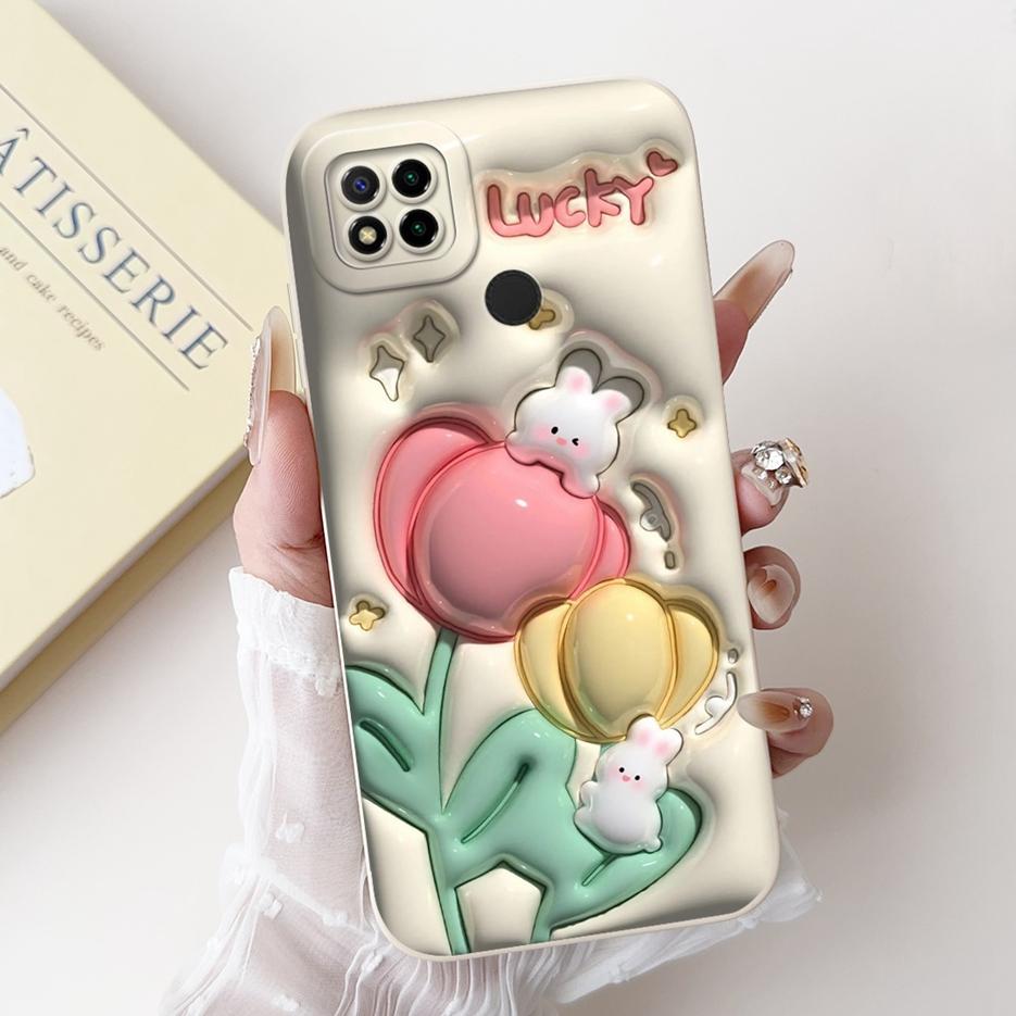 Für Xiaomi Redmi 9C Hülle Niedliche Panda Cartoon Abdeckung Stoßfest Weiche TPU Handyhülle Für Xiaomi Redmi 9C NFC Redmi9C Rückabdeckung Taschen