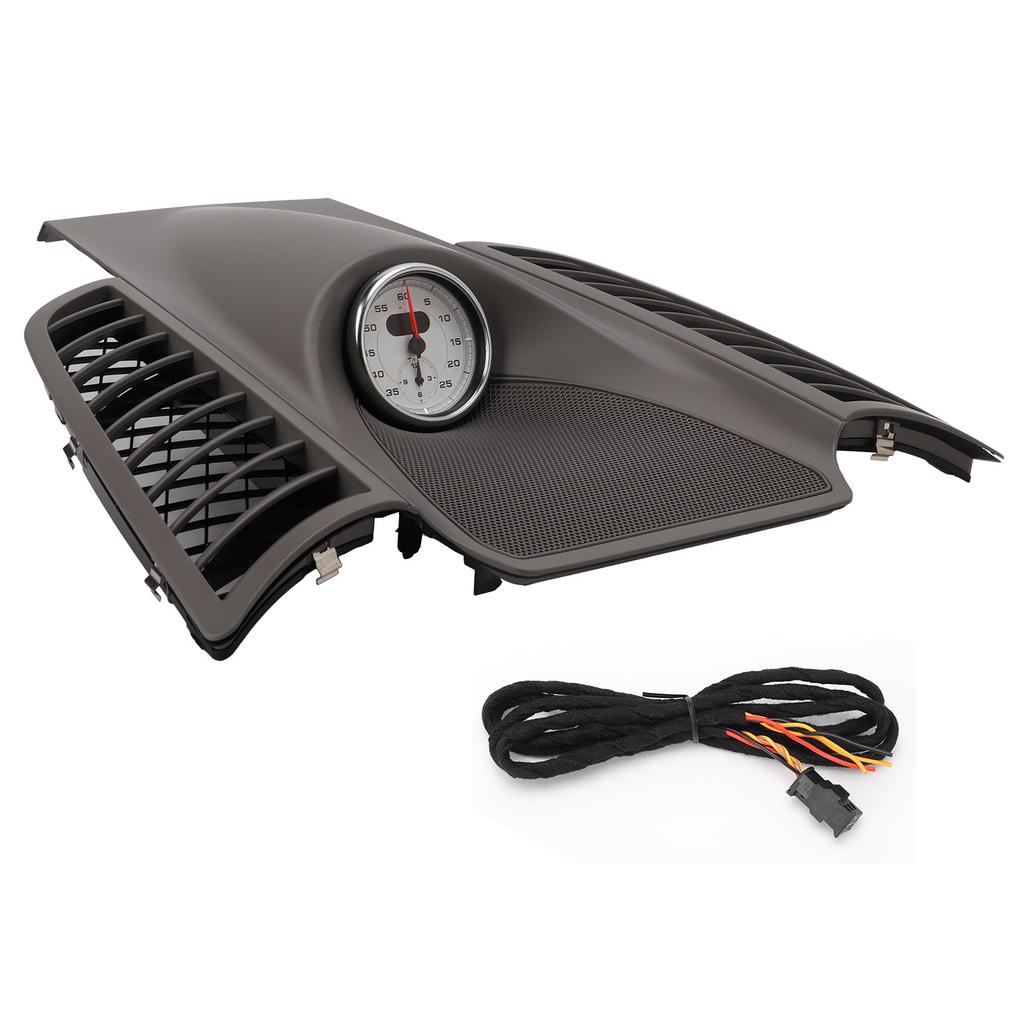 Upper Center Dashboard Trim Clock Kit 958 552 189 01 4U0 Stylish Replacement for Cayenne 2011‑2017