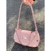 Small-scale Single-shoulder Underarm Bag, Fashionable In Light Pink, Fresh and Sweet. Single-shoulder Underarm Bag.