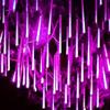 Solar Garland Lamp 30/50cm Festoon LED Fairy Meteor Shower Light String Summer Christmas Wedding Party Decoration Garden Outdoor