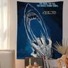 JAWS Movie Colorful Tapestry Wall Hanging Bohemian Wall Tapestries Mandala Wall Art Decor