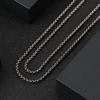 O -Shaped Chain Titanium Steel Men 'S Necklace Men 'S And Women 'S Chain Titanium Steel Chain
