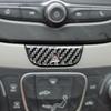 Carbon Fiber Warning Light Switch Cover Trim Fit For Chevrolet Malibu 2016-2024