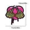 Vintage Cowboy Iron On Embroidery Patch for Leather Jacket Tactical Gear Outdoor Enthusiast Western Theme Patch Ironing Patches