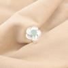 Round Aqua Chalcedony Gemstone 925 Sterling Silver Birthday Gift Stackable Ring RR-51-15