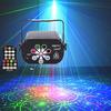 SXMolb Párty Světlo DJ Disko 120 Vzorů Projektor Efekt Pódium Stroboskopické Světlo Párty DJ Pódium Narozeniny Svatba Světlo, Vybavení, Osvětlení, (WT01)