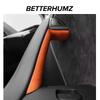 Betterhumz for Tesla Model 3 Y 2018- Car Door Inner Handle Trim Sticker Panel Made of Alcantara Interior Cover Accessories