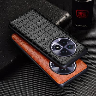 Luxury Crocodile Leather Case For Realme 13 Pro Plus 5G Slim Fit Premium Cover for Realme 13 Pro Case