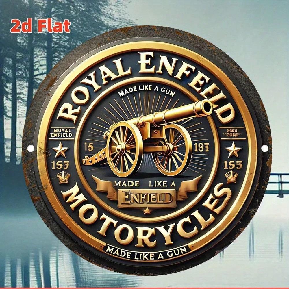 Vintage Royal Logo Metal Tin Sign Home Bar Decor Wall Plaque