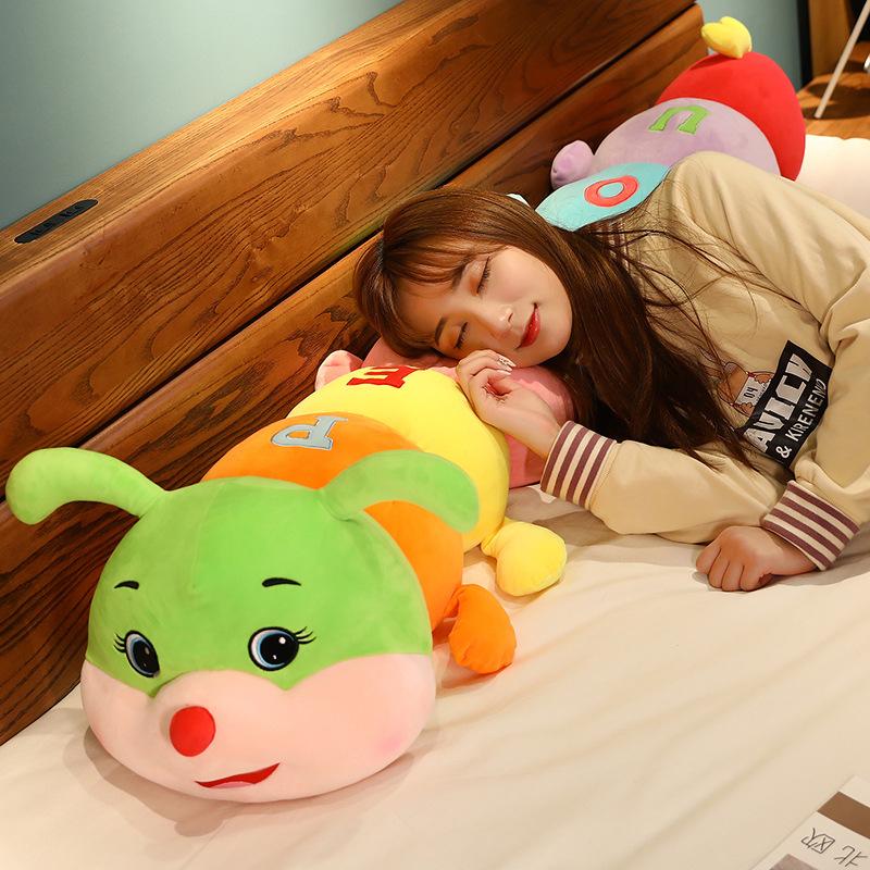New Product Doll Caterpillar Plush Toy Creative Long Sleeping Pillow Large Rag Doll Birthday Gift