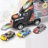 Toy Truck Carrier  4 Mini Cars Play Set Transport Car Toys Lorry Truck Kids Toy