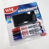 Erasable Colored Whiteboard Marker Set - Non-Toxic, Water-Based, with Blackboard Eraser