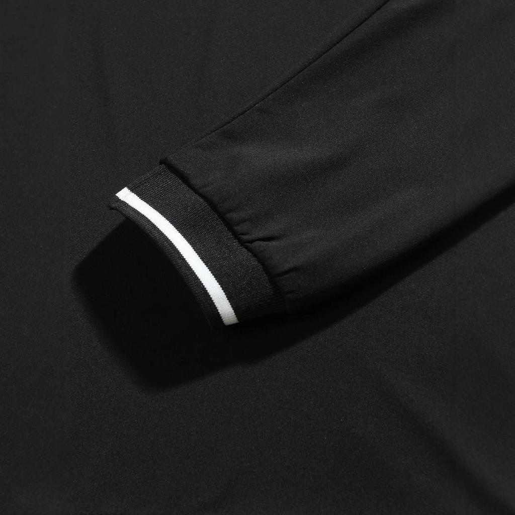 Men's Autumn Outdoor Fashion Breathable Long-Sleeve Jacquard Polo Shirt