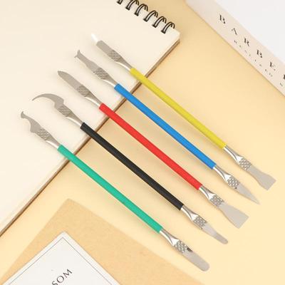 5/8 Stück Ultradünner IC Chip CPU Klingenmesser Mainboard Wartung UV Kleber Reiniger Entferner Telefon Demontage Reparaturwerkzeuge