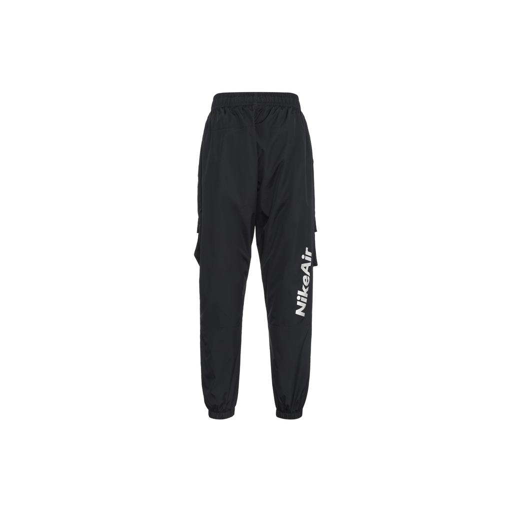Nike Air Casual Woven Long Knit Sports Pants Men Bottoms Black CU4144-010