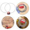 1.8m Lock 6Mm Thick Cable Stainless Steel with Vinyl Coating Lockout Tagout Devices Loto Cable for Equipment