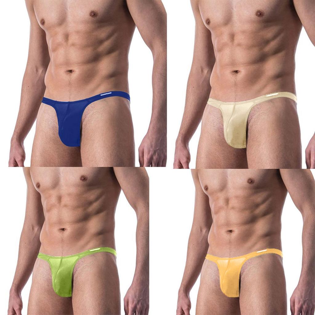 Mens Sexy Shorts Soft Underwear Bulge Pouch Underpants