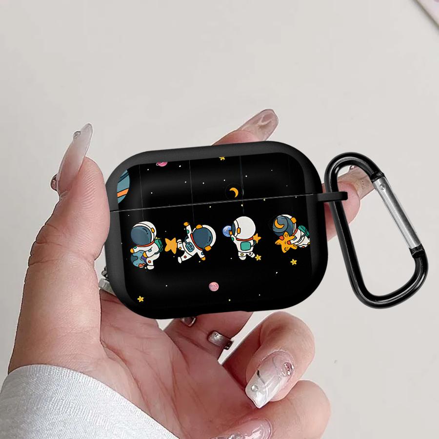 

Earphone Cases Cover Case For Airpods 3 2 4 1 Pro Pro2 Pro3 Cool Cute Astronaut Print Airpods Pro 3