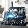 Magical Encounter In Fantastic Beasts 3 Throw Personalized Blanket Customize Text Durable Comfort Versatile For Sofa Couch Office Bed Picnics Four