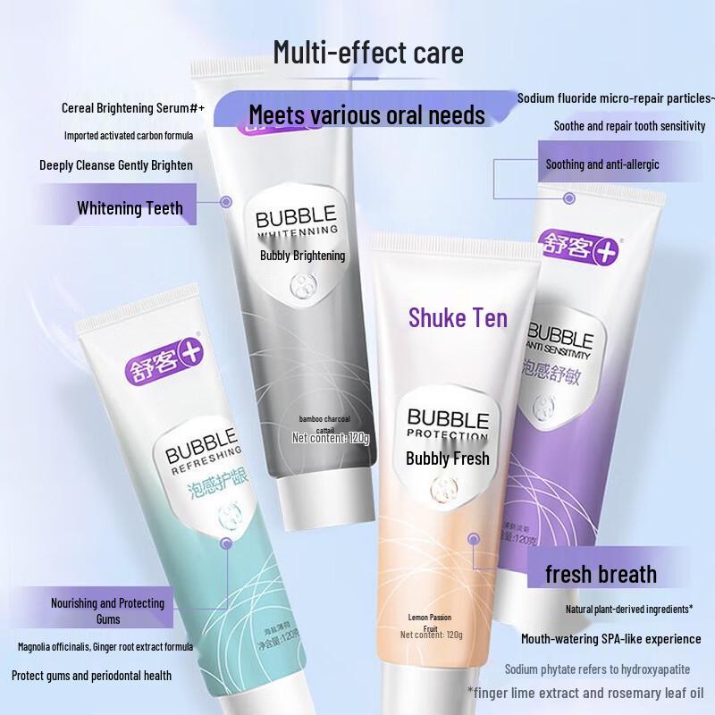 Saky Foaming Series Herbal Gum Care Toothpaste