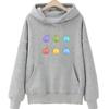 Stardew Valley Slime Print Clothing Cute/kawaii Graphic Hoodies FeUnisex/Unisex Autumn Long Sleeve Sweatshirts Soft Fleece Pullovers