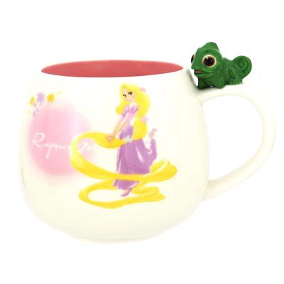 Disney [Tangled] Rapunzel & Pascal Mug, 300ml, White X Pink, SAN3022