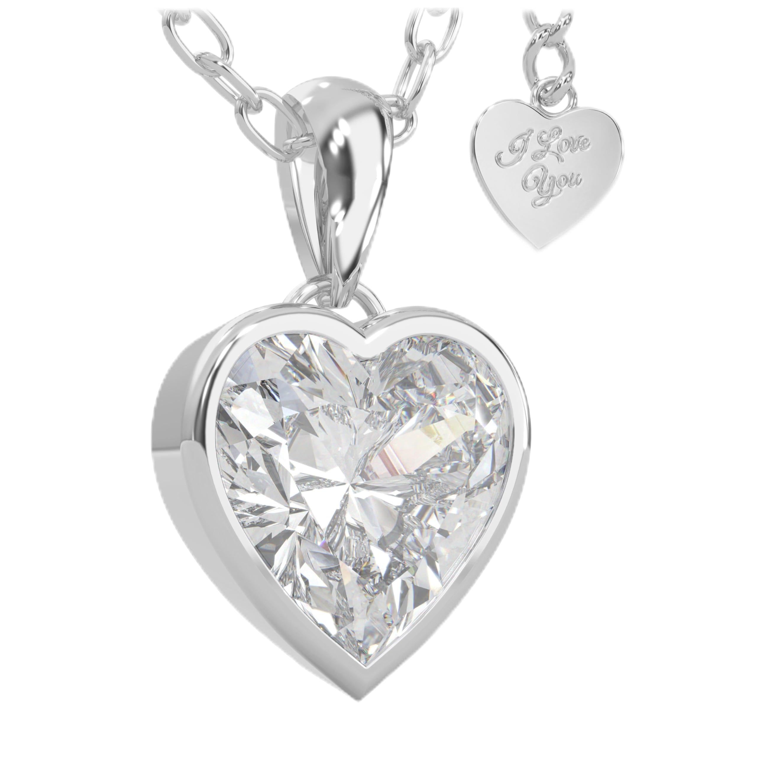 

[SERASAR] Women s Necklace, 925 Sterling Silver, 18 Carat Gold Jewelry Chain, Heart Pendant