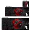 Large Mouse Pad Yin-yang Fish HD Black & White Sakura Computer Office Table Pc Gaming Non-slip Japanese Kawaii Desk Accessories