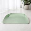2Pcs Pet Food Mats Waterproof Non Slip Cat Meal Mat Faux Leather Pet