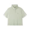 Fila Women's 2026 Summer Slim-Fit Stand Collar Knit Top