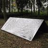 Emergency Thermal Blanket for Camping, Hiking, Survival, Marathons and Car