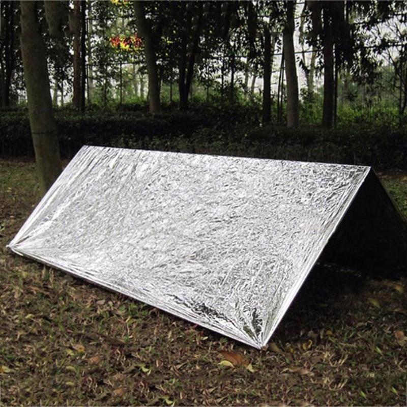 Emergency Thermal Blanket for Camping, Hiking, Survival, Marathons and Car