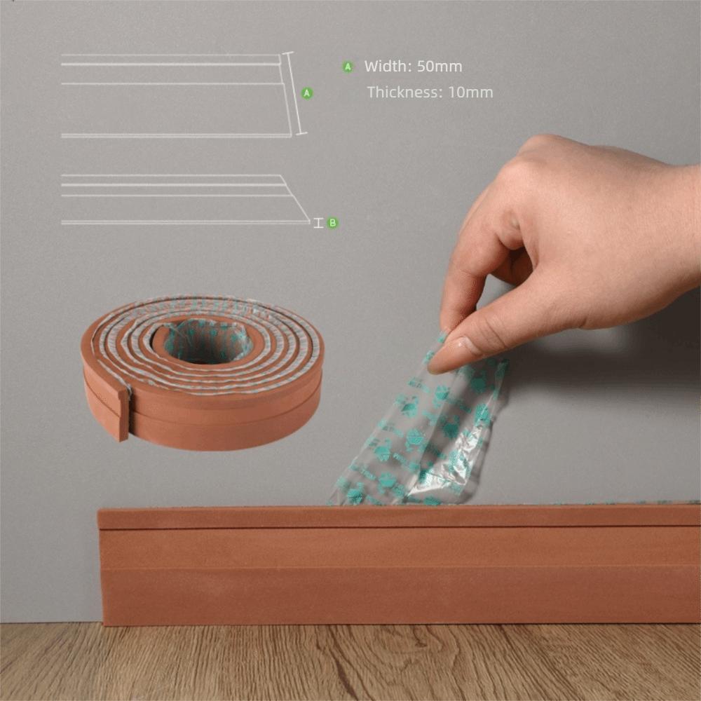 Thickened Wall Baseboard Anti-collision Wall Sticker High Quality Molding Trim  Living Room