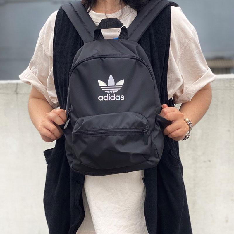 Adidas Originals Polyester Backpack Trumpets Unisex Black Adidas GD4568