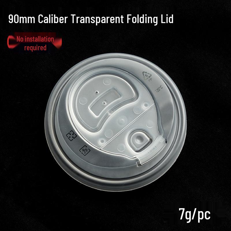 Double-Layer Paper Milk Tea & Coffee Cups with Lids - 500ml & 700ml