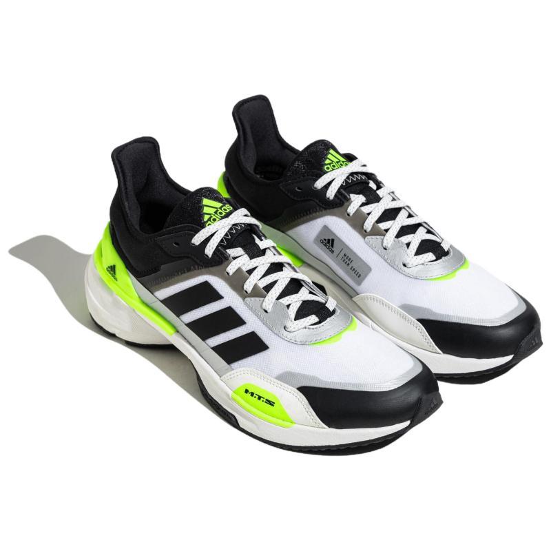 adidas MTS Abrasion Resistant Low Top Running Shoes Unisex Black White Green Sneakers JH5788