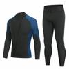 Tuta da Subacquea a Spacco Transfrontaliero 3mm Manica Lunga Protezione Solare Abbigliamento per Nuoto e Immersioni Calda Anti-Freddo Muta da Surf