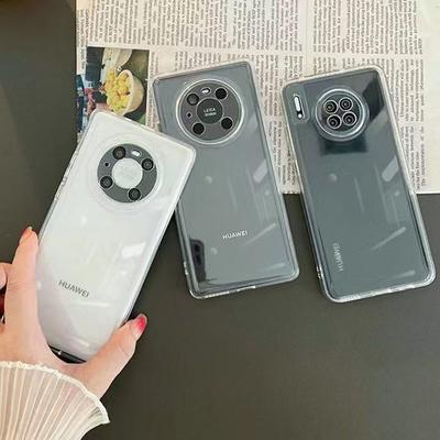 Simple and Transparent, Suitable for Huawei Mate70pro Mobile Phone Case Honor 300 Space Case Nova12 Material