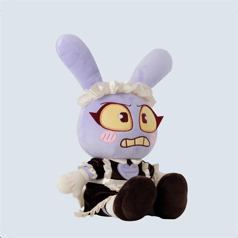 Maid Jax Plush Toy Soft Anime Game Character Stuffed Doll For Bedroom Decor Office Desk Party Centerpiece Gift For Women Teens