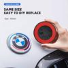 1 szt. 82mm ABS 2 3 Otwory Samochodowy Znak Logo Emblemat Naklejka na Maskę Przód Tył Bagażnik dla BMW E87 E46 E28 E60 G20 G03 G05 F10 E93