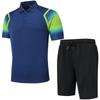 Set Casual Sportiv de Vară: Cămașă POLO pentru bărbați și Îmbrăcăminte pentru alergare pentru femei - Uniformă școlară pentru studenți