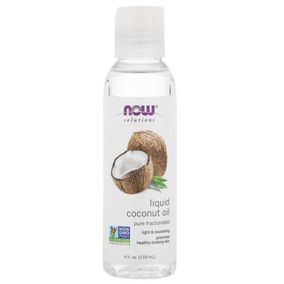 Solution, Liquid Coconut Oil, Pure Fractionated, 4 Fl Oz (118 Ml)