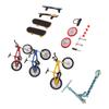 Mini Finger Skateboards Toys Set Finger Skateboards for Kids Children Decorative Parts