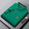 STORN Designer Brand Short Sleeve Polo Shirt Summer Best-selling Pony Letter Embroidered Solid Color Business Casual Men Lapel T-shirt