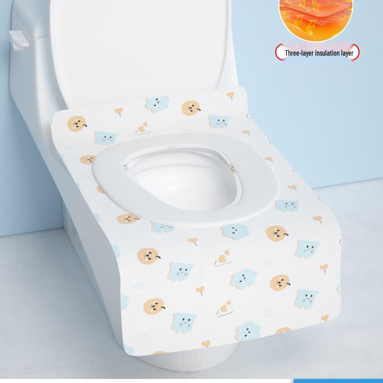 Portable Full-Coverage Disposable Toilet Seat Cover