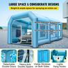 Inflatable Paint Booth Spray Paint Tent 26x15x10ft for Machine Painting