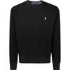 Polo Pony Logo Embroidered Knit Sweater Men Sweater Black 710916689-024