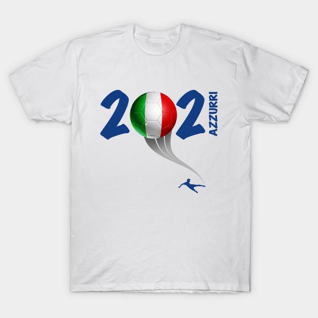 Men Black Print T-shirt Italy Euro Soccer 2021 No-Cut Transfer Paper Print Cotton Tshirt S